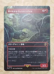 m1012 ボーダーレス　狩りをするヴェロキラプトル 004 REX m8294 REX 004 foil 狩りをするヴェロキラプトル - メルカリ