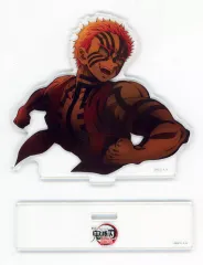 【中古】アクリルスタンド・アクリルパネル 猗窩座 「劇場版 鬼滅の刃 無限城編 第一章 猗窩座再来 キービジュアル ランダムアクリルスタンドA」 劇場グッズ