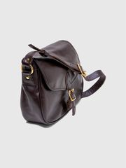 INCEPTION インセプション バッグ メンズ レディース ブランド ショルダーバッグ 馬革 茶芯 経年変化 ホースハイド ホースバット HORSE HIDE MAIL BAG SMALL IPHSB-10