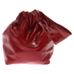 JIL SANDER (ジルサンダー) DRAWSTRING CLUTCH BAG ドローストリング クラッチ バッグ ハンドバッグ レッド J07WD0070のサムネイル
