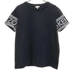 KENZO ケンゾー ポルトガル製 半袖 Tシャツ S ブラック メンズ 古着