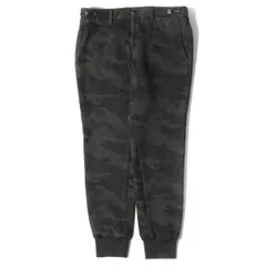 G.T.A ジーティーアー パンツ カモフラージュ 柄 ニット スリム ジョガー リブパンツ SLIM FIT グレー系 46 ボトムス ズボン 迷彩のサムネイル