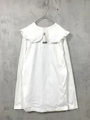 HOLIDAY ホリデイ SUPER FINE DRY PURITAN COLLAR ロングスリーブトップス プルオーバー 白 ■■レディース
