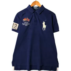 古着 ラルフローレン Ralph Lauren POLO by Ralph Lauren CUSTOM FIT ビッグポニー 半袖 ポロシャツ メンズL相当/eaa581573