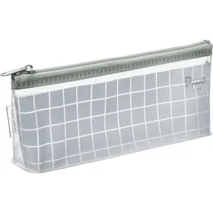 コクヨ ペンケース ピープライト  スリムタイプ フォギーグレー F-VBF246-2