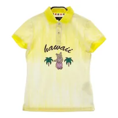 サイズ：S CALLAWAY キャロウェイ  半袖ポロシャツ ベア  イエロー系 [240001717276]# ゴルフウェア レディース ストスト