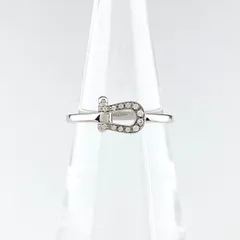フレッド FRED フォース10 リング WG ホワイトゴールド 指輪 メレダイヤ リング 9.5号 750 ダイヤモンド レディース 【中古】のサムネイル