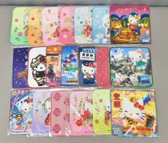 サンリオ Sanrio ハローキティ プチタオル 20枚まとめセット 登別 絵日記 地域限定 ご当地キティ他 未開封 2507LR026