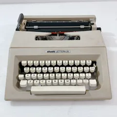 タイプライター オリベッティ レッテラ 25 Olivetti Lettera 25 ヴィンテージ品 アンティーク 舞台小道具 コレクター品 昭和レトロ品