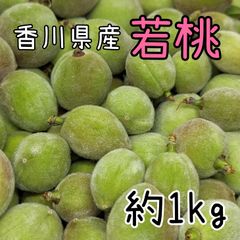 【調理加工用】香川県産 若桃 摘果桃 約1kg 匿名配送 宅急便コンパクトで発送