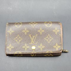 18 LOUIS VUITTON モノグラム ポルトモネビエトレゾール