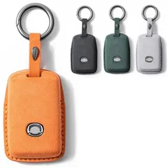 マツダ スエード調 レザー スマートキーケース キーカバー CX3 CX30 CX60 CX5(KFEP KF5P KF2P)CX-8(KG2P KG5P) CX80 MX30 ロードスター マツダ2 マツダ3 マツダ6 アクセサリー