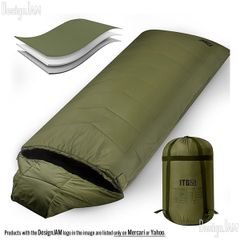 [DJ24000081] 1TG Tactical 寝袋 封筒型 冬用 軽量 耐寒 防水 耐裂 (未開封)