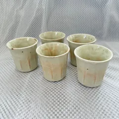 湯吞み　５つセット　食器　＃A6　日用品　コップ