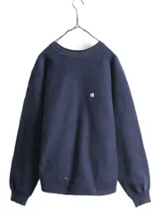 【お得なクーポン配布中!】 80s USA製 チャンピオン リバースウィーブ スウェット キッズ XL レディース M 程 80年代 ヴィンテージ Champion トリコタグ トレーナー 紺