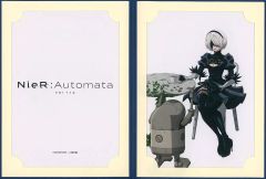 [중고] 원화 일러스트 보드 NieR : Automata Ver1.1a Blu-ray Disc BOX Vol.1 점포 공통 특전 신작 미니 사이즈 캐릭터 파인폴리오