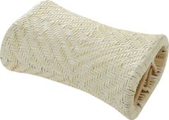 【迅速発送】大島屋 枕 ネックピロー 籐枕 籐アジロ ナチュラル 約30×20×21cm 抗菌 消臭 日本製