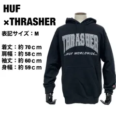 2024年最新】thrasher huf パーカーの人気アイテム - メルカリ