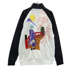 エヴァンゲリオン 錦コラボ トラックジャケット 綾波レイ 白 刺繍 エヴァ 楽天市場】エヴァンゲリオン 錦 スカジャン 綾波レイの通販