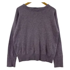 URBAN RESEARCH DOORS アーバンリサーチドアーズ  ミックス糸ニット sizeM/パープル系