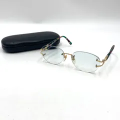 Yves saint laurent イヴ・サンローラン　YSL メガネ　めがね　眼鏡　リムレス　ノンフレーム　度有り　メガネフレーム　55□17