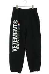 2024年最新】vetements ヴェトモン ロゴスウェットパンツの人気 ...