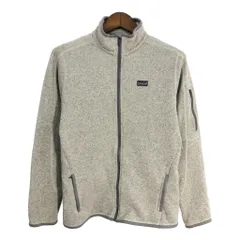 patagonia パタゴニア ベターセーター フリースジャケット アウトドア ライトグレー (レディース L) 中古 古着 S8200