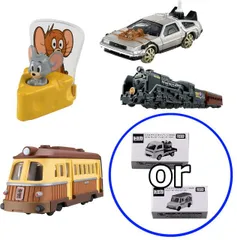 新品 【計5点セット】購入特典トミカ ＆ トミカ4点セット (トムジェリ BTTFタイムマシーン 銀河鉄道999 千と千尋の神隠し) [佐川急便]