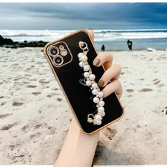 iPhone13Pro ケース 可愛い アイフォンケース スマホケース  韓国 iPhoneケース インスタ映え iPhoneカバー あいふぉんけーす ハート パールチェーン パール チェーン付きケース スマホカバー 