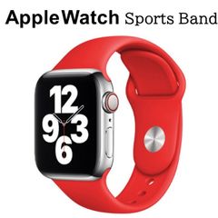 アップルウォッチ バンド ベルト Apple Watch レッド