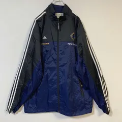 adidas 三本ライントラックジャケット長袖 アウター 2XO ナイロン100