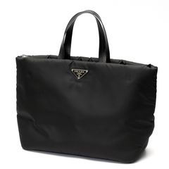 プラダ / PRADA　トートバッグ　1BG217　ナイロン/レザー　ブラック 【中古】 商品番号 K-158109