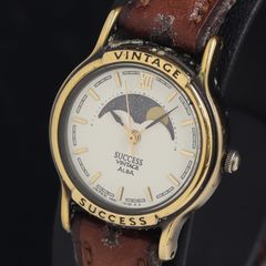 稼働】SEIKO アルバ サクセス ムーンフェイズ 腕時計 V318-6A10 - メルカリ