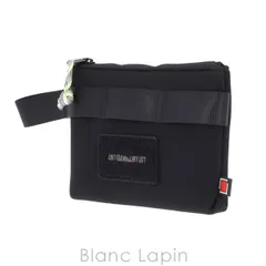 アルティザン＆アーティスト ARTISAN＆ARTIST ループ付き薄マチポーチ・ミディアム 4WP-NW971 ニュー・デュアリティ #ブラック [157794]〔メール便発送〕