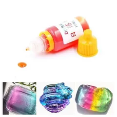 スライム おもちゃ 着色料 カラー デコレーション 安全 クレイ DIY おもちゃ 子供 モ  オレンジオレンジP_1