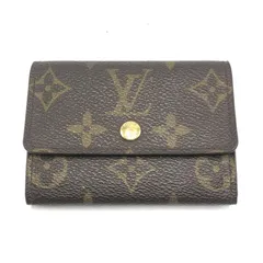 【中古】LOUIS VUITTON ポルト モネ・プラ コインケース M61930 モノグラム ブラウン ルイ・ヴィトン[10]