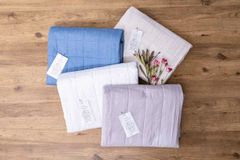 【新品未使用】YARN HOME UKIHA ハーフブランケット ブランケット ガーゼ 暖かい 肌に優しい 冬 毛布 ひざ掛け プレイマット 厚手 ハーフサイズ おしゃれ