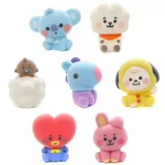 【中古】トレーディングフィギュア 全7種セット 「BT21 フロッキーフィギュアパペット」