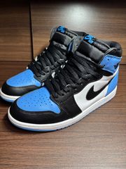 ナイキ エアジョーダン1 レトロ ハイ OG "ユニバーシティブルー/UNC トゥ" 中古品　size29.5㎝