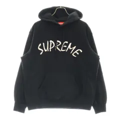 SUPREME (シュプリーム) 21SS FTP Arc Hooded Sweatshirt ロゴ プルオーバーパーカー フーディー ブラック