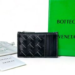 新品 Bottega veneta イントレチャート ステッチ カードケース ボッテガ ヴェネタ