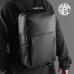 【メーカー正規品】マンセル リュック メンズ 小さめ 小型 防水 軽量 薄型 薄マチ ビジネスリュック ブランド おしゃれ 30代 40代 50代 MANSEL 0001