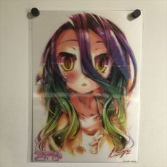 X399 ◆未開封品 ノーゲーム・ノーライフ A3サイズ 3Dポスター 送料300円