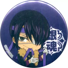 【中古】バッジ・ピンズ(キャラクター) 高杉晋助(デフォルメver.) 「銀魂 3年Z組銀八先生 銀魂高校 体育祭 in ナンジャタウン 炎の応援合戦! 56mmきらきら缶バッジ」