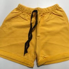 子供用　黄半ズボン　ひも付き　47