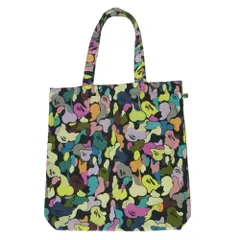 A BATHING APE アベイシングエイプ マルチカモ トート バッグ multi camo tote bag コットン 日本製 マルチカラー系【中古】のサムネイル