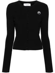 Marine Serre カーディガン 長袖 S MARINE SERRE Marine Serre マリーン セル ロンT カットソー