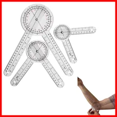 美品】関節角度計ステンレス製東大型リハビリ置物インテリアA1488