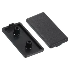uxcell 10個 押出成形エンドキャップナイロン 20x40mm Tスロットアルミニウムプロファイル2040ヨーロッパ標準エンドキャップ押出プラグ トロリー フィッシュタンクラ ック ストレージラ ック 黒色