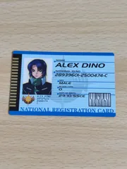 fy70　ガンダムSEEDデスティニー　CD特典　アレックス・ディノ　IDカード